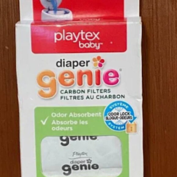 Lot of 5 Diaper Genie Carbon Filter (4-Pack) | Diaper Pail Odor Eliminator - Picture 1 of 5